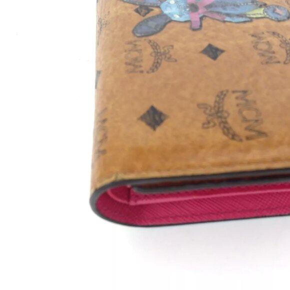 Authentic MCM Rabbit Tri-fold wallet leather [Used] - Picture 8 of 12